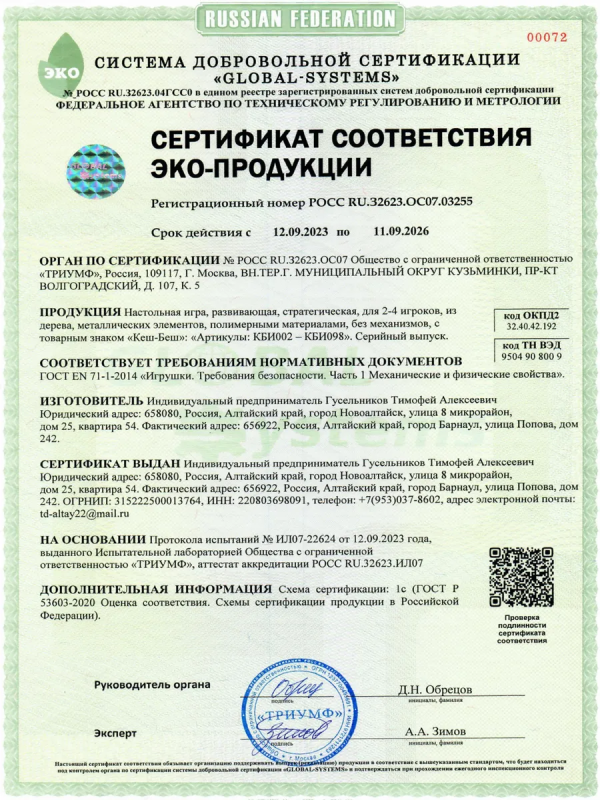 Кешик - неопреновая версия - 
